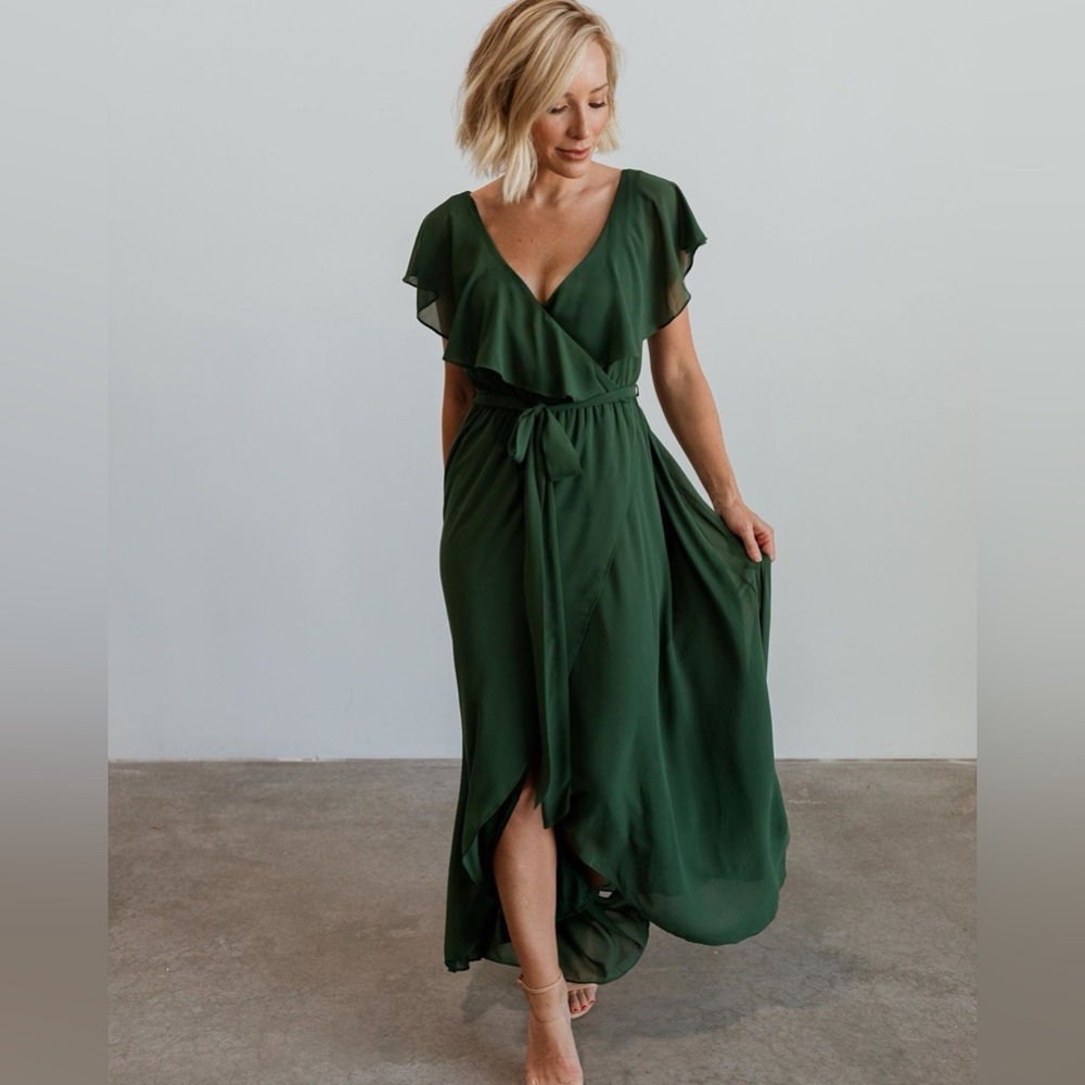 Baltic Born Katya Emerald Maxi Dress